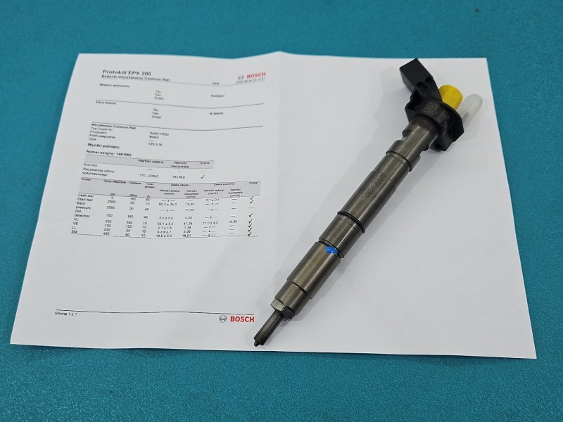TESTOWANY Wtryskiwacz 0445115052, 059130277AH Audi A8 D3 3.0 tdi BNG 211KM