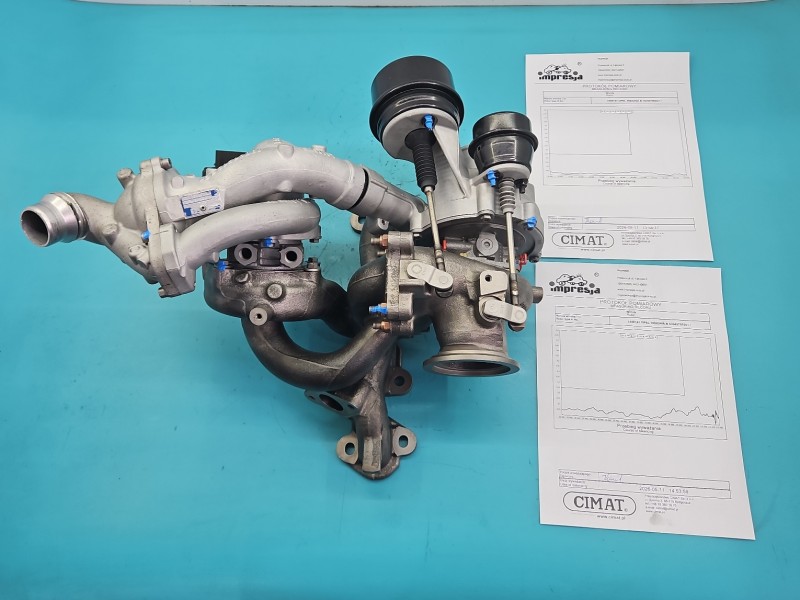 Turbosprężarka Regenerowana Opel Insignia B 2.0 cdti 209KM 16359700027, 53049700261, 16359880027
