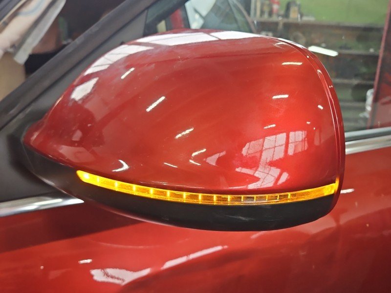 Lusterko lewe pin AUDI Q5 08- HB 5d kolor bordowy LY3M europa