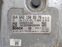 Komputer Sterownik silnika A6421509378, 0281013756 Mercedes ML W164 3.0 cdi