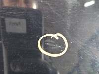 Błotnik przód prawy Vw Golf VI CZARNY L041