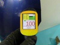 Błotnik przód prawy Kia Cerato granatowy 1C