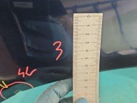 Błotnik przód prawy Volvo S80 I granatowy