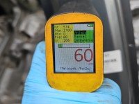 Próg prawy SŁUPEK ŚRODKOWY B Skoda Karoq HB 5d srebrny LF7M/2C2C