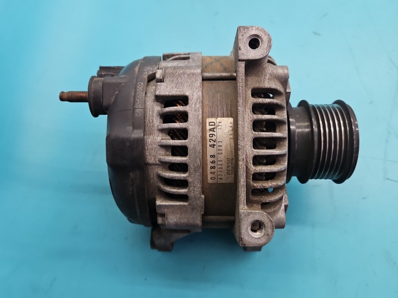 TEST Alternator Chrysler Voyager IV 04868-429AD, 421000-0083 2.8 CRD