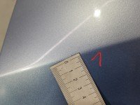 Błotnik przód lewy Honda Jazz II błękitny B506M