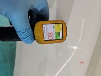 Błotnik przód prawy Dacia Logan II 12-20 biały OV369