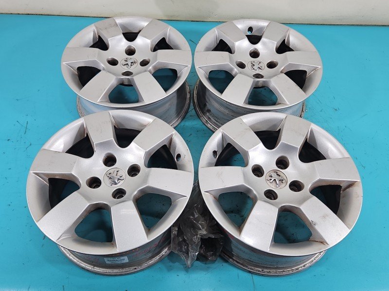 4X alufelgi felgi 16" komplet Peugeot 308 I R16
