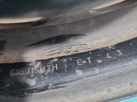 Felga stalowa 15" Renault Megane III Szerokość felgi: 6.5", 4x114.3, RENAULT, 1548162, R15 5x114,3 6,5J ET43