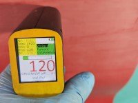 DRZWI PRZÓD LEWE KIEROWCY Mitsubishi L200 5d czerwony