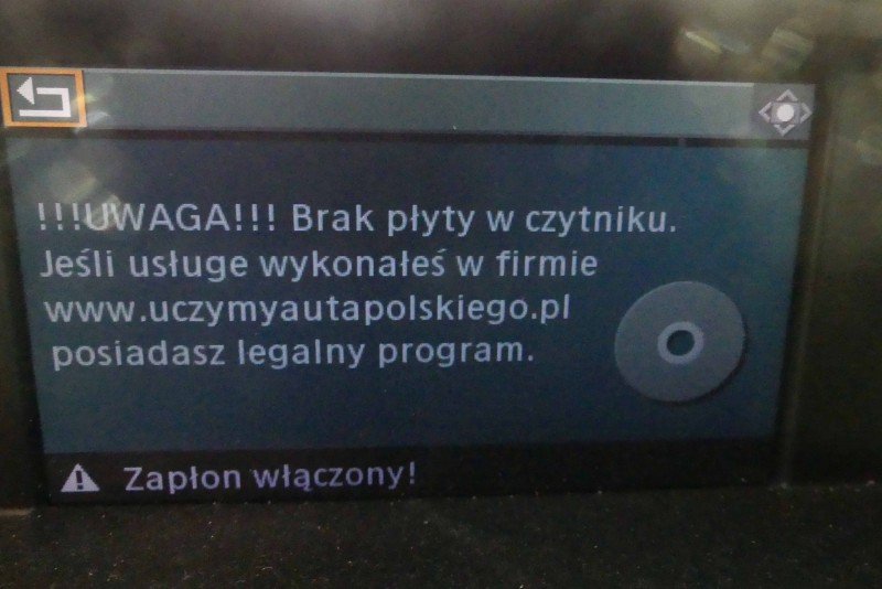 Wyświetlacz BMW E87 9193753 monitor
