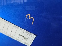 Drzwi tył lewe Suzuki Swift Mk6 HB 5d niebieski ZCG