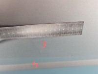 Drzwi tył prawe Volvo S80 II sedan 4d srebrny 426-26