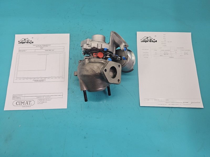 Turbosprężarka Regenerowana Bmw e46 2.0d 150KM 750431-9, GT1749V, 7794144-0