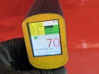 DRZWI PRZÓD PRAWE PASAŻERA Fiat Panda II 5d czerwony