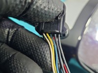 Lusterko prawe Citroen DS4 11-15 elektryczny, Europejska, Składane elektrycznie, 11+8 pinow europa