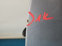 DRZWI PRZÓD LEWE KIEROWCY Ford Fiesta Mk6 3d srebrny