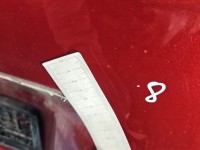 Klapa tył Dodge Caravan V 07-20 HB 5d bordowy