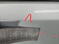 Klapa tył Suzuki Grand Vitara II HB 5d srebrny z2s