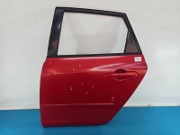 Drzwi tył lewe Mazda 3 I BK HB 5d CZERWONY 27A