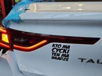 Lampa tył lewa Renault Talisman sedan