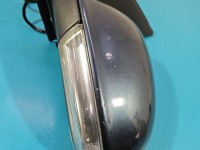 Lusterko lewe Vw Golf V elektryczny, Europejska, Kod lakieru: LC5F, Regulowane elektrycznie, składane ręcznie. Odpryski i...