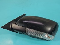 Lusterko lewe Kia Venga elektryczny, Europejska, Kod lakieru: 9F, el. składane 8 pin, łuszczący się lakier bezbarwny europa
