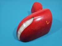 Lusterko lewe pin Honda Jazz II HB 5d kolor czerwony europa