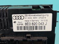 Konsola panel nawiewu Audi A4 B6 8E0820043J