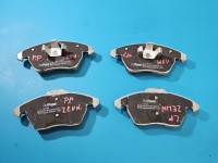 Tarcze hamulcowe przód klocki Vw Jetta V 2.0 tdi (Bkd) Volkswagen, 288/25 średnica 288mm, grubość 25mm,plus klocki