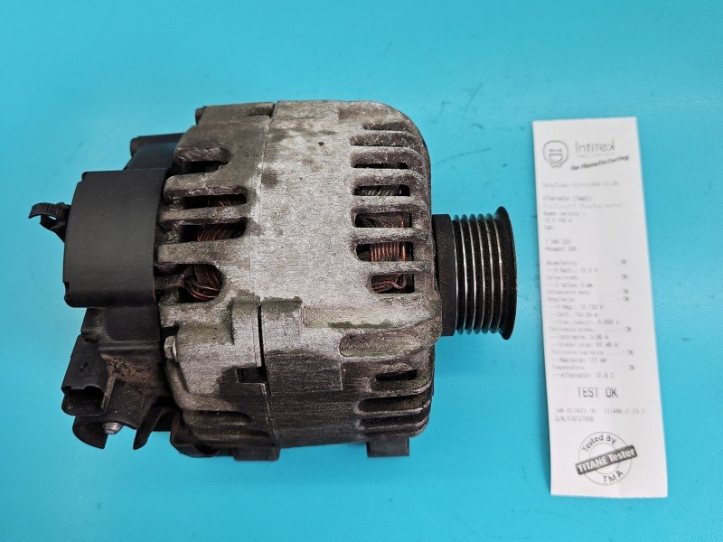 TEST Alternator Peugeot 206 9644529680, 2542705A 1.4 hdi