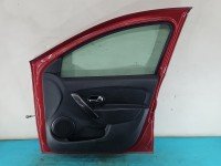 DRZWI PRZÓD PRAWE PASAŻERA Dacia Sandero II 12-20 5d bordowy TEB76