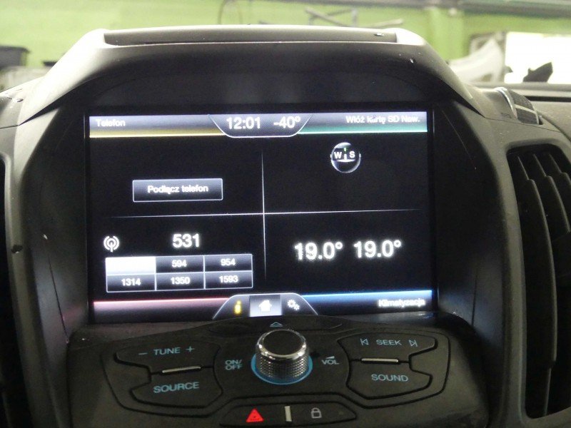 Wyświetlacz Ford Kuga Mk2 II 13-19 monitor
