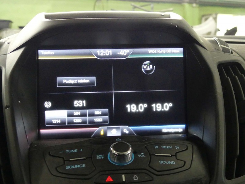 Wyświetlacz monitor Ford Kuga Mk2 II 13-19