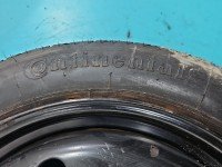 Koło zapasowe 17" dojazdowe dojazdówka Alfa romeo 159 Rozstaw śrub: 5x110, Continental, 125 mm, Profil opony: 80, Korozja na...