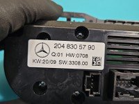 Konsola panel nawiewu Mercedes GLK X204 08- 2048305790