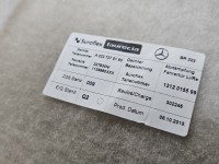 Tapicerka drzwi przód prawa boczek Mercedes W222 A2227600261