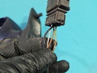 Lusterko lewe Vw Sharan I Łuszczący się lakier, uszkodzona izolacja na przewodach. 5pin LB5N europa