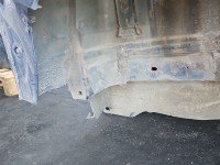 Błotnik tył prawy Skoda Fabia III granatowy ŁF5A ćwiartka