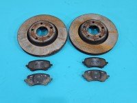 Tarcze hamulcowe przód klocki Ford Puma II MK2 19- 1.0 EcoBoost Producent części: FORD, 278x25mm