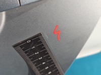 Drzwi tył lewe Skoda Rapid HB 5d LA7W