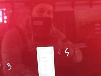 DRZWI PRZÓD PRAWE PASAŻERA Dodge Caravan V 07-20 5d bordowy