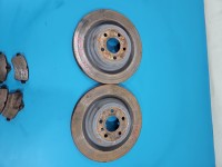 Tarcze hamulcowe tył klocki Mercedes GL II X166 4.7 V8 278928