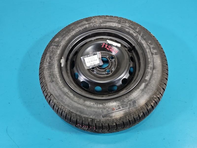 Koło zapasowe 13" dojazdowe dojazdówka Opel Corsa C Rozstaw śrub: 4x100, Pirelli, 155 mm, Profil opony: 80, Waga produktu z...