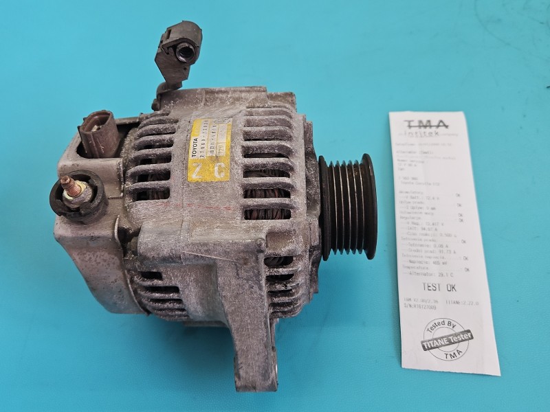 TEST Alternator Toyota Corolla E12 27060-22030 1.6 vvti