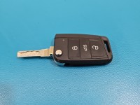 Klamka przód lewa zewnętrzna Skoda Octavia III 5L0837885B