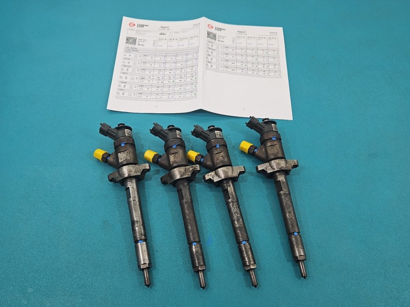 TESTOWANY Wtryskiwacz komplet Peugeot Partner II 0445110311 1.6 hdi