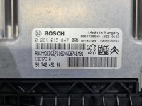 Komputer Sterownik silnika 0281015847, 9674245180 Peugeot 308 I T7 1.6 hdi
