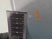 Drzwi tył lewe AUDI Q5 08- HB 5d srebrny LX7W