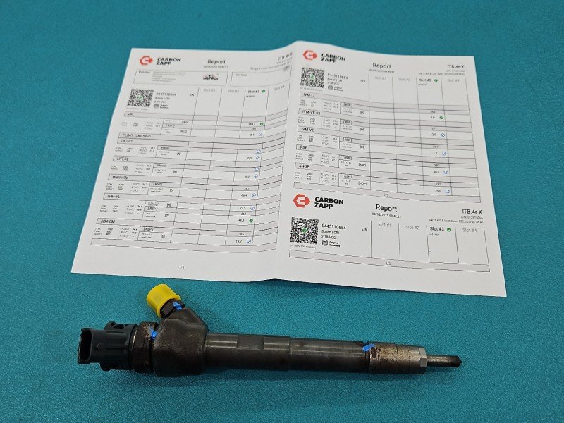 TESTOWANY Wtryskiwacz Jaguar XE X760 0445110654 2.0d (204DTD)